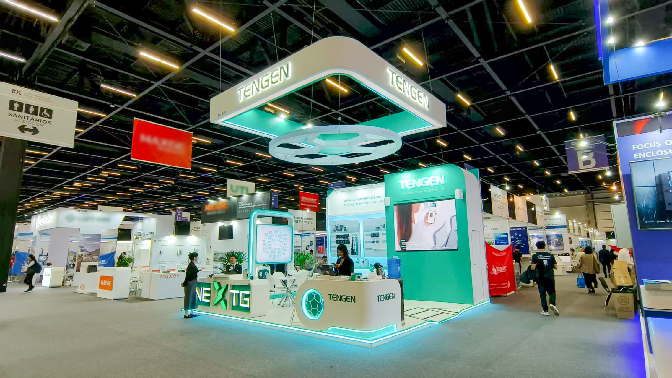 闪耀拉美丨红桃17·c18起草亮相FIEE巴西国际电力展